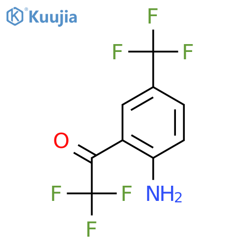 1-(2-Amino-5-(trifluoromethyl)phenyl)-2,2,2-trifluoroethanone structure