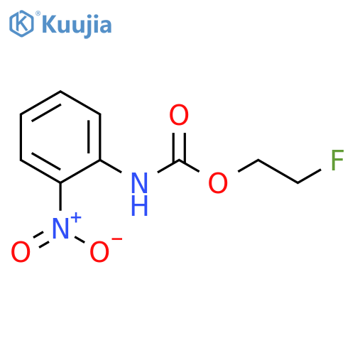 Carbamic acid, (2-nitrophenyl)-, 2-fluoroethyl ester structure