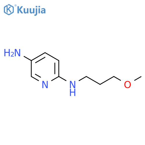 2,5-PYRIDINEDIAMINE, N2-(3-METHOXYPROPYL)- structure