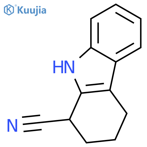 2,3,4,9-Tetrahydro-1H-carbazole-1-carbonitrile structure