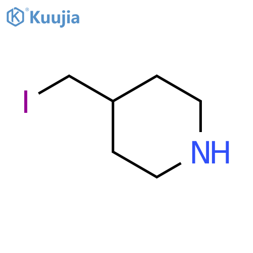4-IODOMETHYL-PIPERIDINE structure