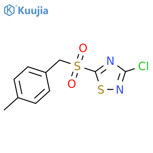 3-Chloro-5-(4-Methylphenyl)Methanesulfonyl-1,2,4-Thiadiazole structure