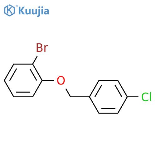 1-Bromo-2-(4-chlorobenzyloxy)benzene structure