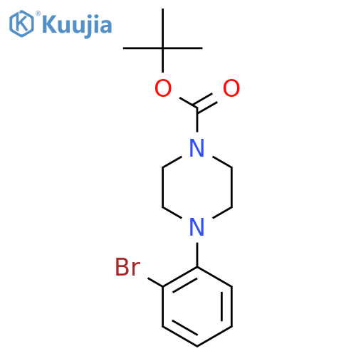 tert-Butyl 4-(2-bromophenyl)piperazine-1-carboxylate structure