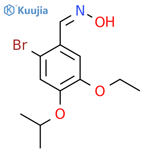 2-Bromo-5-ethoxy-4-isopropoxybenzaldehyde Oxime structure