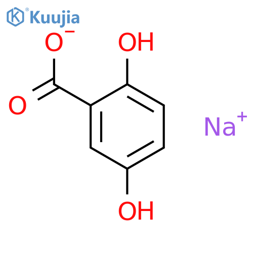 Sodium gentisate structure
