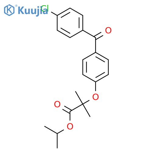 Fenofibrate structure