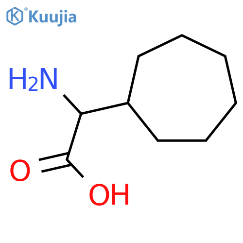 2-Amino-2-cycloheptylacetic acid structure