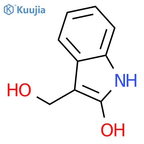 1H-Indole-3-methanol, 2-hydroxy- structure