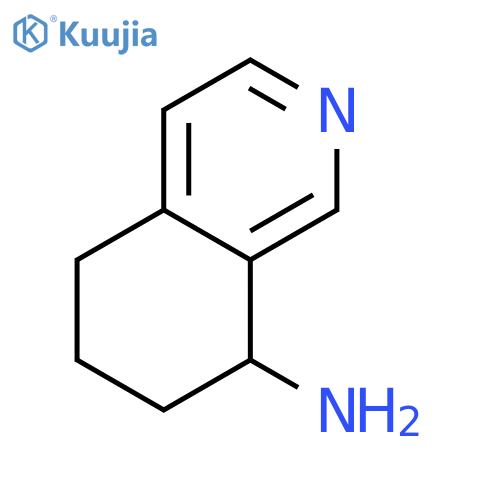 5,6,7,8-tetrahydroisoquinolin-8-amine structure