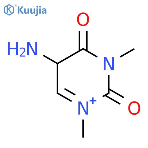 5-amino-1,3-dimethyl-1,2,3,4-tetrahydropyrimidine-2,4-dione structure