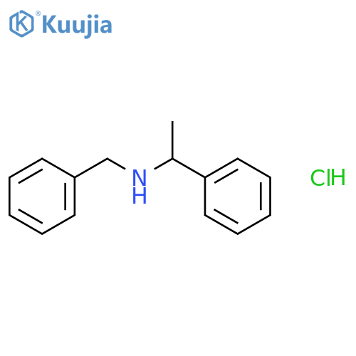 benzyl(1-phenylethyl)amine hydrochloride structure