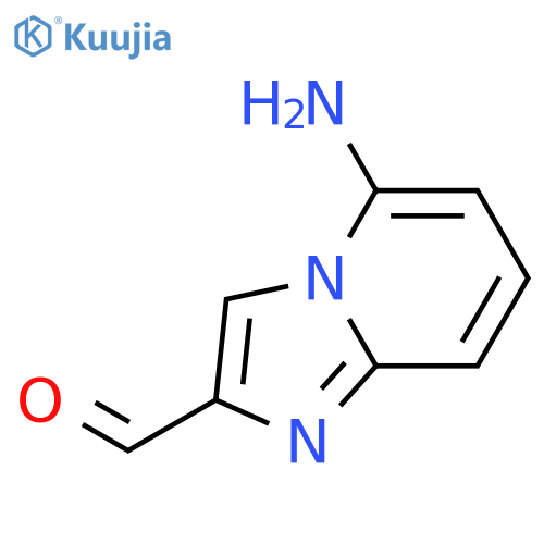 5-Aminoimidazo[1,2-a]pyridine-2-carbaldehyde structure