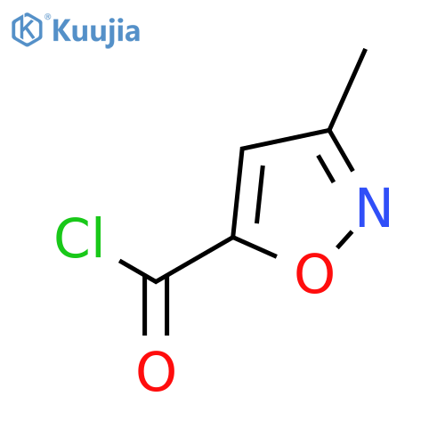 3-Methylisoxazole-5-carbonyl chloride structure