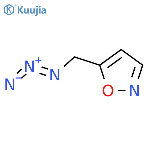 5-(azidomethyl)-1,2-oxazole structure