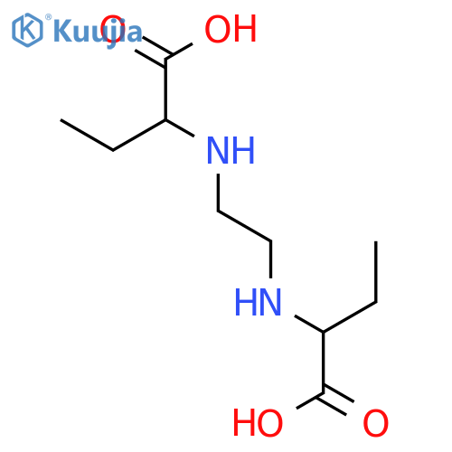 2,2’-(Ethanediyldiimino)bis-butanoic Acid(Mixture of Diastereomers) structure