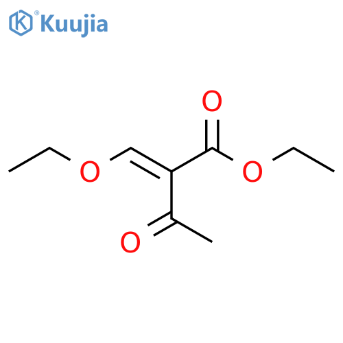 Ethyl 2-(ethoxymethylene)-3-oxobutanoate structure