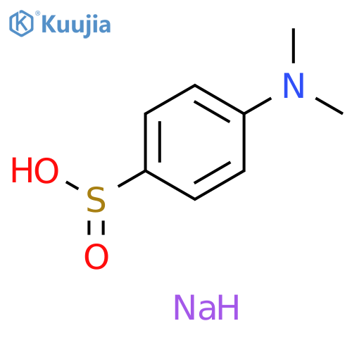 Benzenesulfinic acid, 4-(dimethylamino)-, sodium salt (1:1) structure