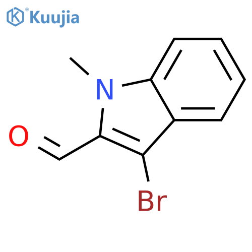 3-bromo-1-methyl-1H-indole-2-carbaldehyde structure