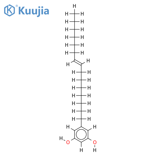 1-(3.5-Dioxy-phenyl)-pentadecen-(8) structure