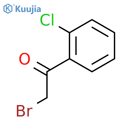 2-Bromo-1-(2-chlorophenyl)ethan-1-one structure