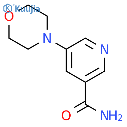 5-Morpholinonicotinamide structure