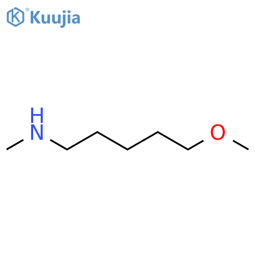 (5-Methoxypentyl)(methyl)amine structure