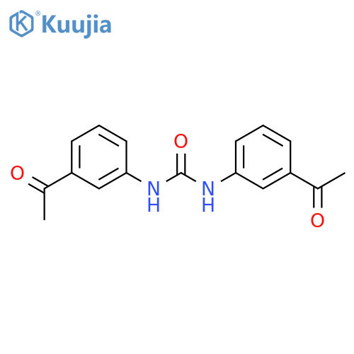 1,3-Bis(3-acetylphenyl)urea structure