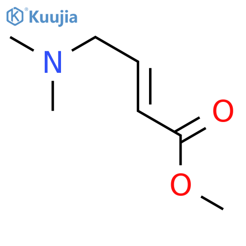 2-Butenoicacid,4-(dimethylamino)-,methylester(9CI) structure