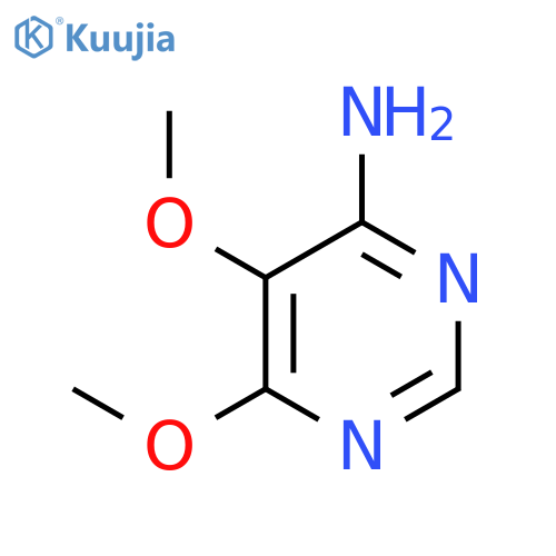 5,6-Dimethoxypyrimidin-4-amine structure