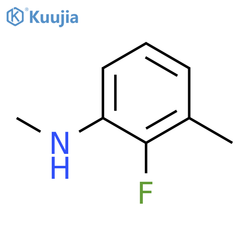 2-fluoro-N,3-dimethylaniline structure