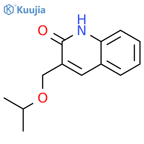 2(1H)-Quinolinone, 3-[(1-methylethoxy)methyl]- structure
