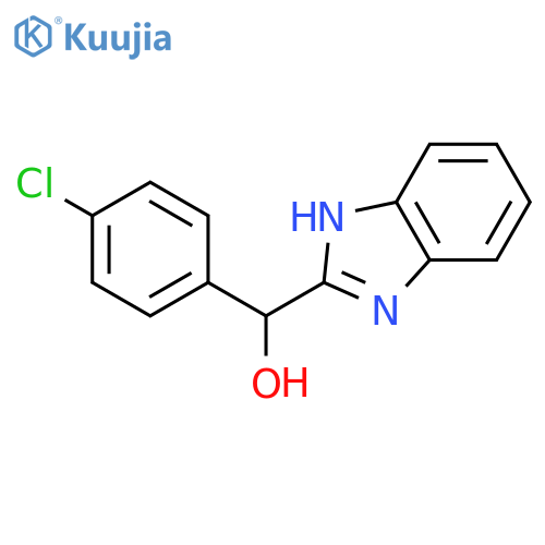 (1H-Benzo[d]imidazol-2-yl)(4-chlorophenyl)methanol structure