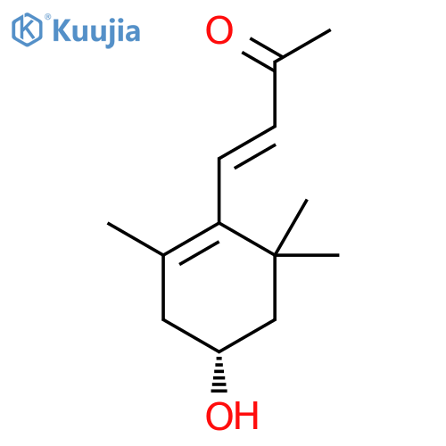 (3R)-3-Hydroxy-β-ionone structure