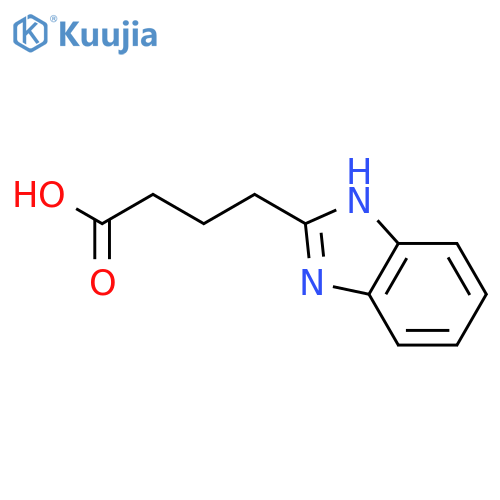 4-(1H-Benzimidazol-2-yl)butanoic Acid structure