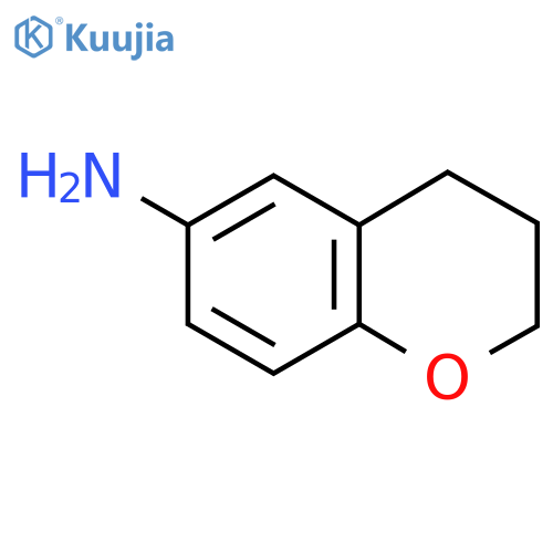 3,4-dihydro-2H-1-benzopyran-6-amine structure