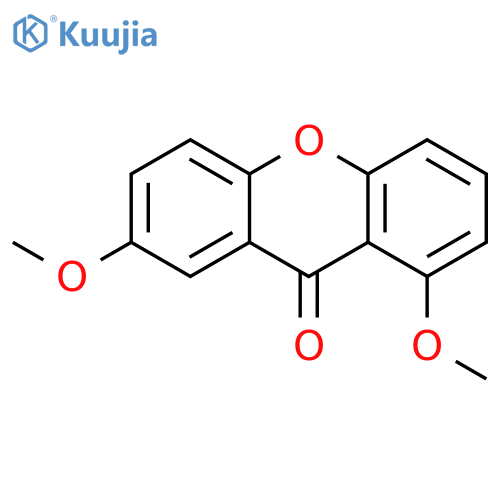 9H-Xanthen-9-one, 1,7-dimethoxy- structure