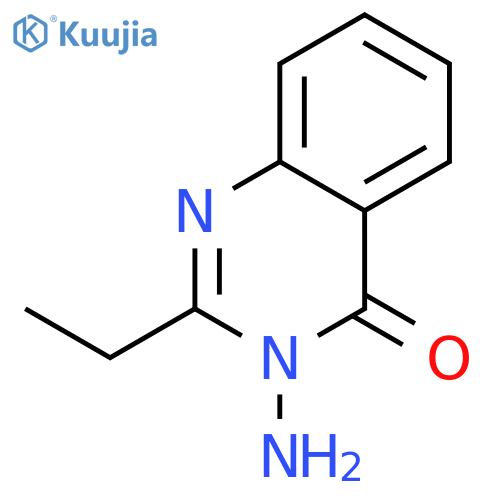 3-amino-2-ethylquinazolin-4-one structure