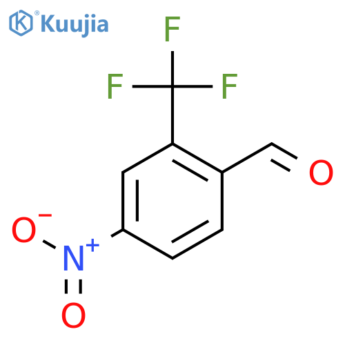 4-Nitro-2-(trifluoromethyl)benzaldehyde structure