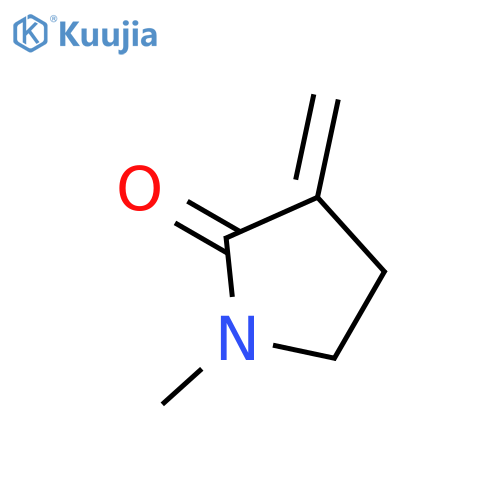 1-methyl-3-methylene-2-Pyrrolidinone structure