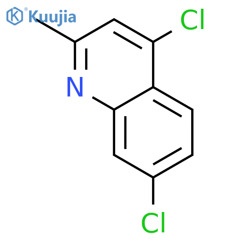 4,7-Dichloro-2-methylquinoline structure
