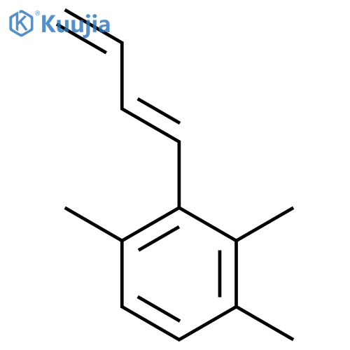 Benzene, 2-(1,3-butadienyl)-1,3,4-trimethyl- structure