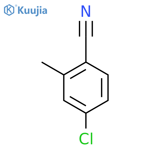 4-Chloro-2-methylbenzonitrile structure