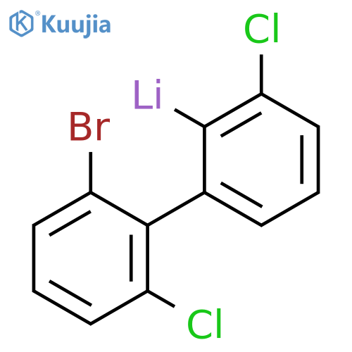 Lithium, [2'-bromo-3,6'-dichloro[1,1'-biphenyl]-2-yl]- structure