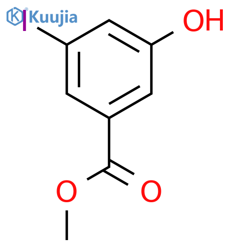 Methyl 3-hydroxy-5-iodobenzoate structure
