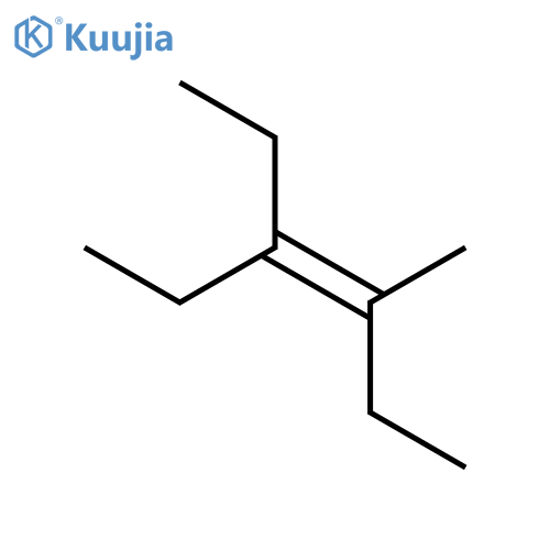 3-Hexene,3-ethyl-4-methyl- structure