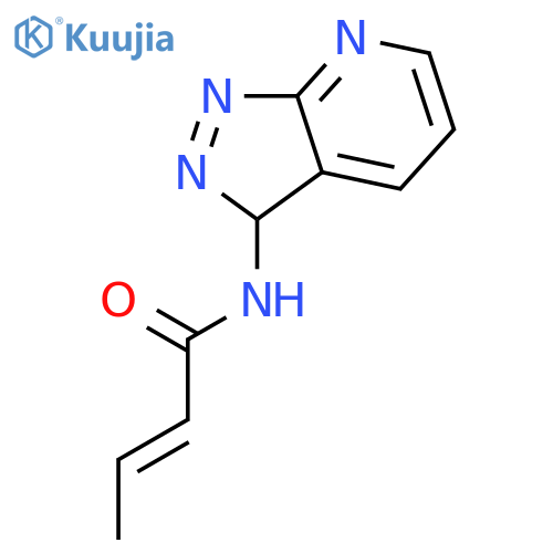 2-BUTENAMIDE, N-3H-PYRAZOLO[3,4-B]PYRIDIN-3-YL- structure