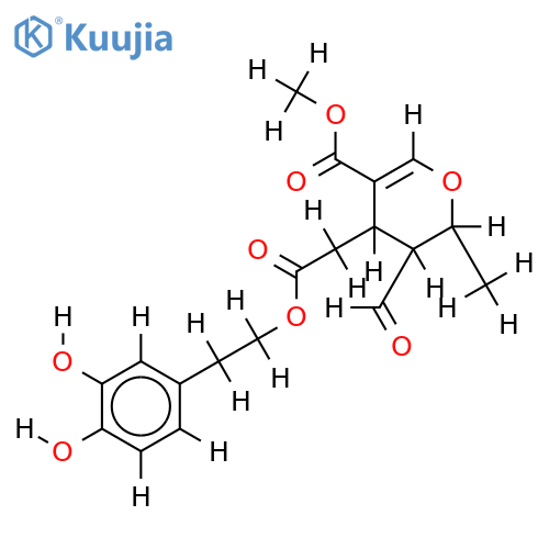(3,4-Dihydroxyphenylethyl)ester-Elenaic acid structure