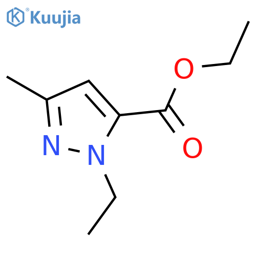 Ethyl 1-ethyl-3-methyl-1H-pyrazole-5-carboxylate structure