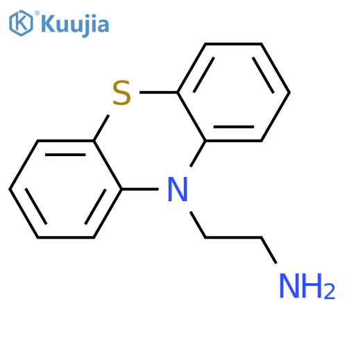 2-(10H-Phenothiazin-10-yl)ethan-1-amine hydrochloride structure